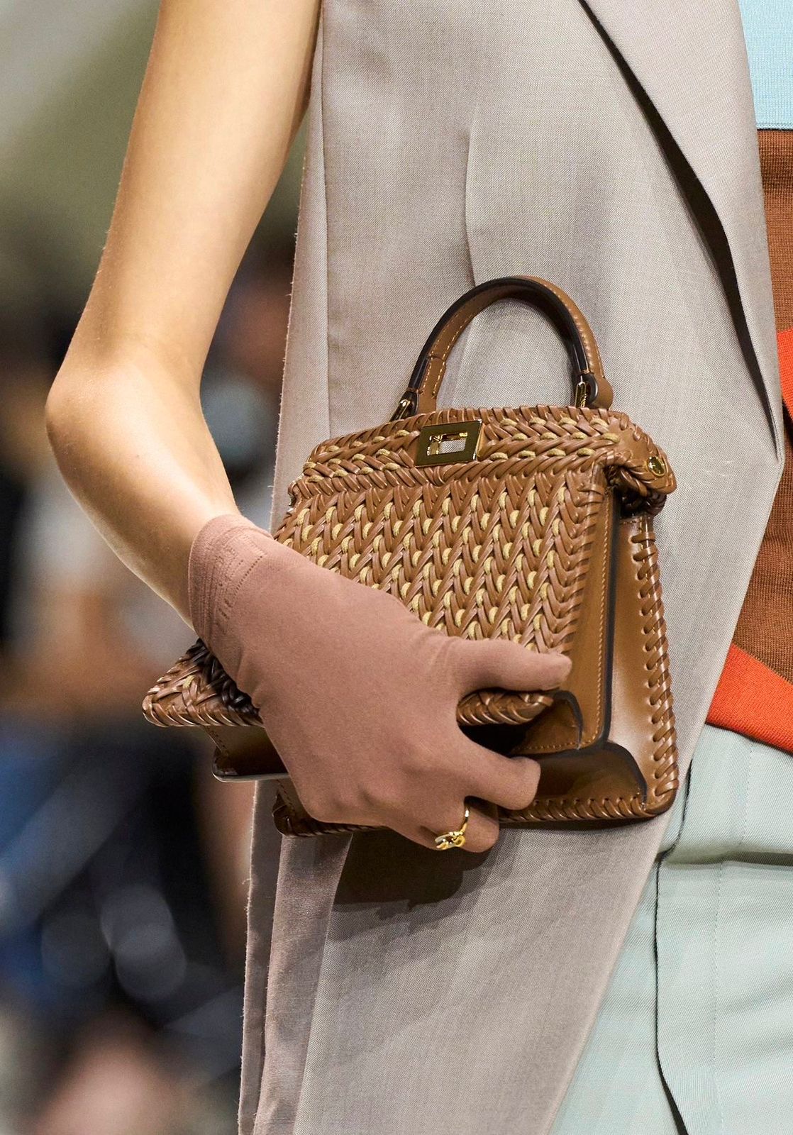 Structured Satchel Bag - Style 7