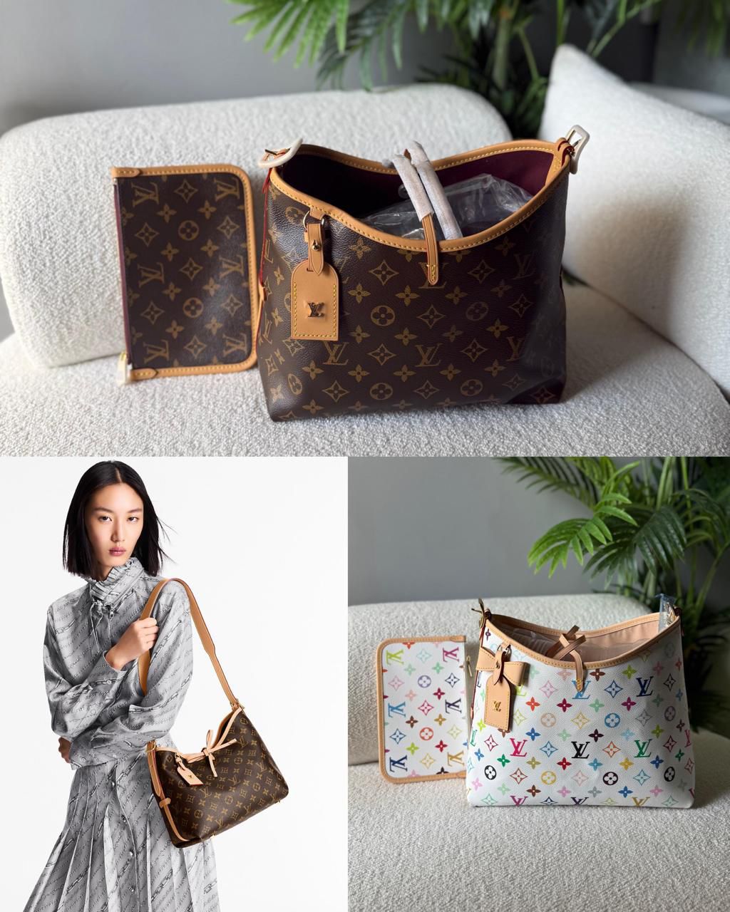 Quilted Leather Clutch - Style 13