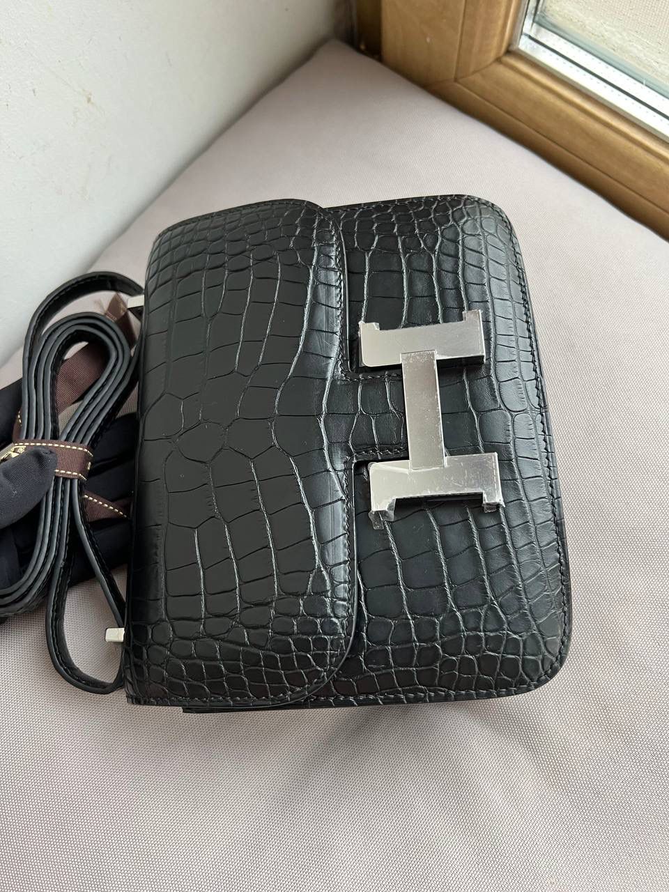 Premium Leather Crossbody Bag - Style 23