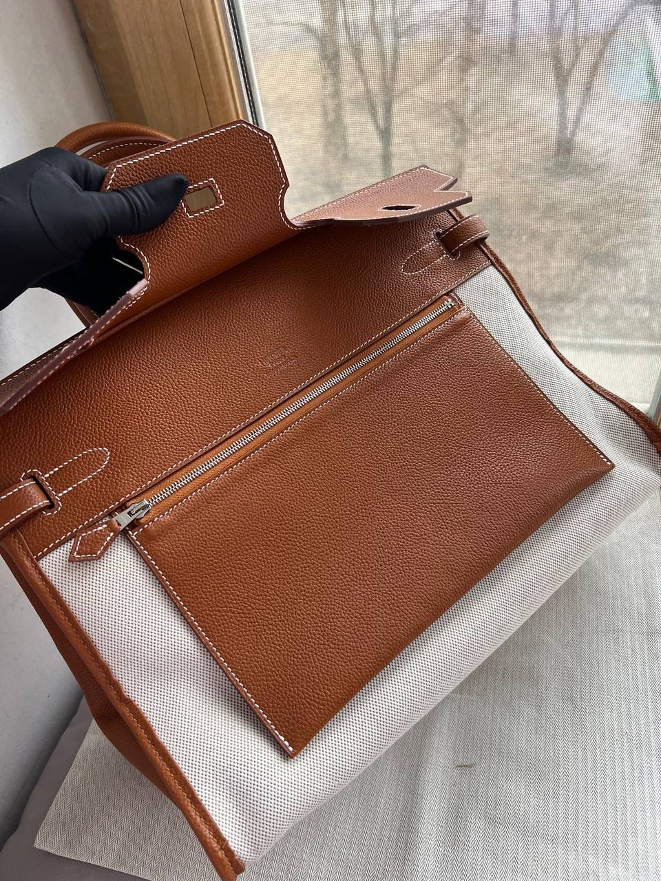 Quilted Leather Clutch - Style 31