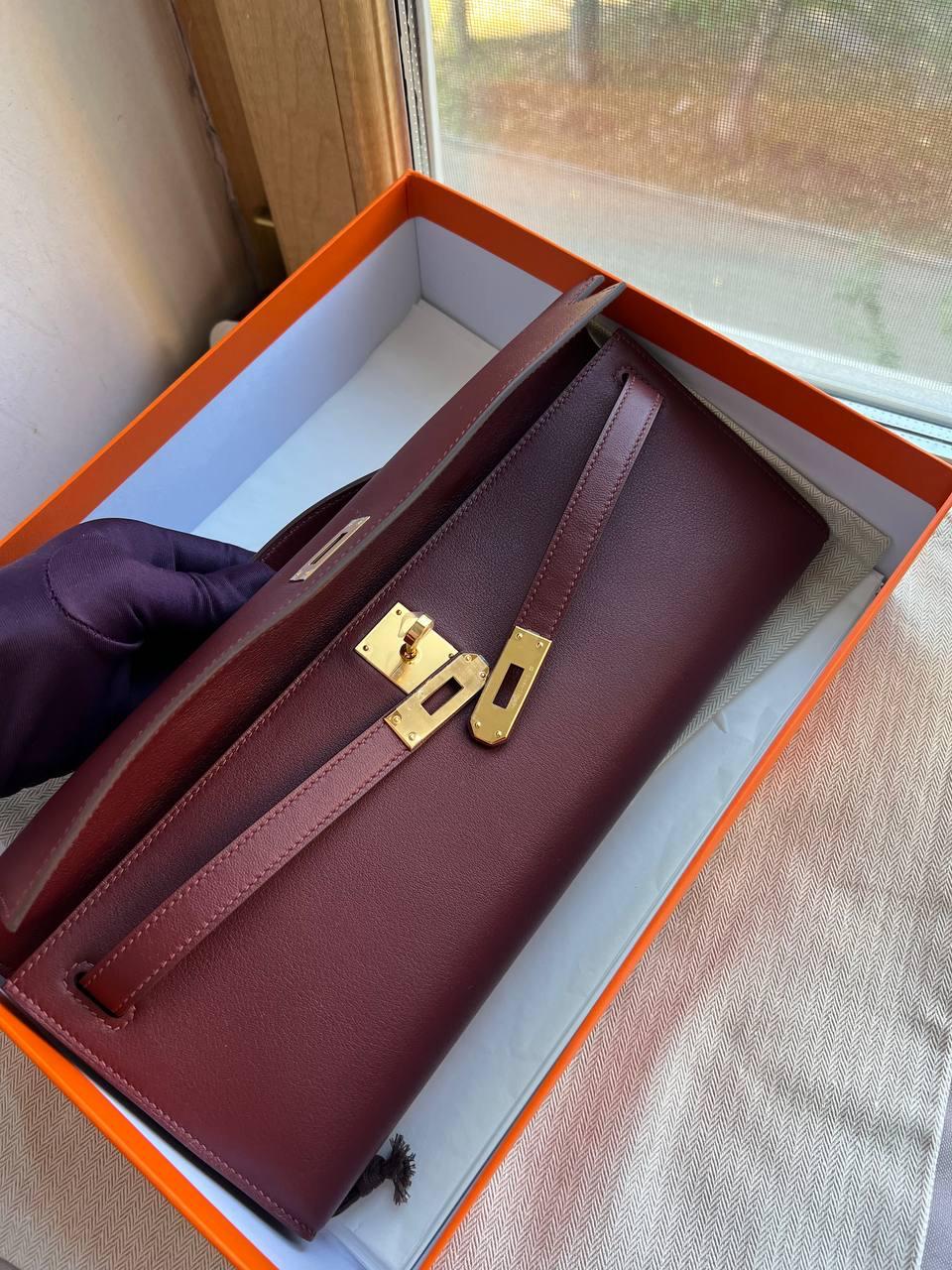 Quilted Leather Clutch - Style 36