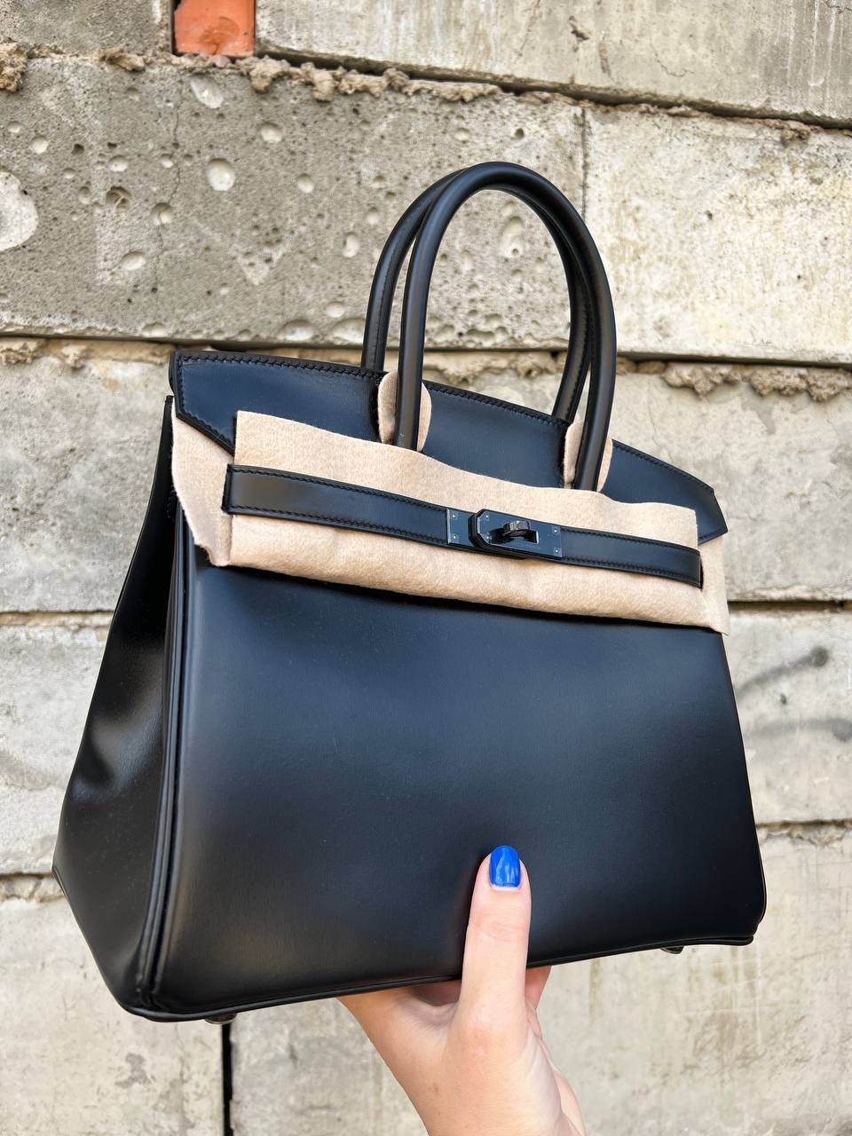 Quilted Leather Clutch - Style 62