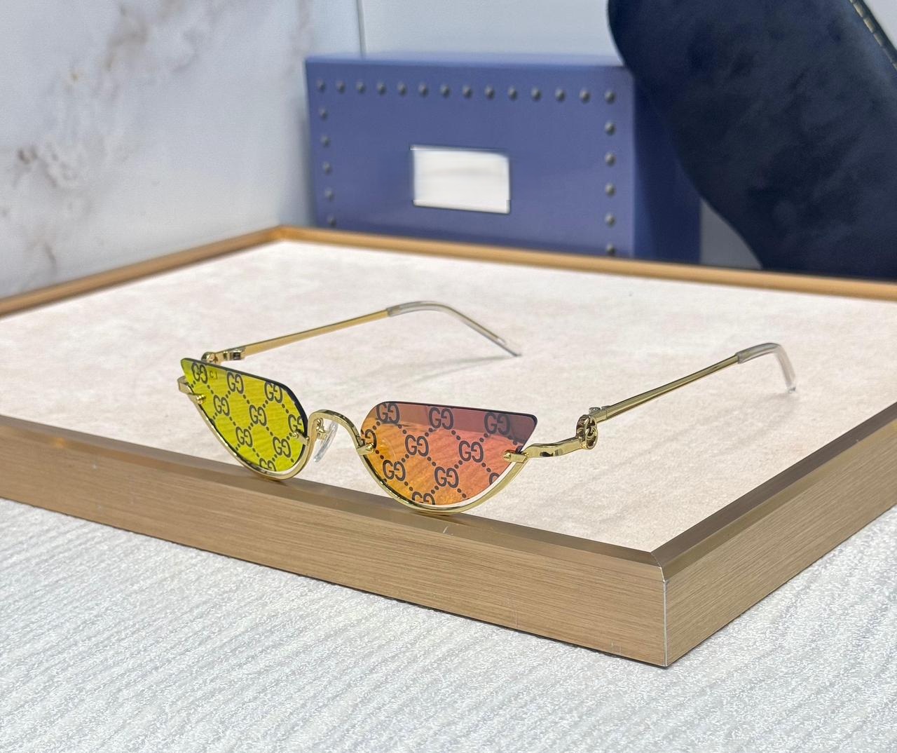 Luxury Square Frame Sunglasses - Style 3